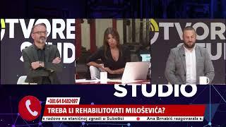 OTVORENI STUDIO - Peti oktobar je bio katastrofa za Srbe, Milošević zaslužuje rehabilitaciju?!