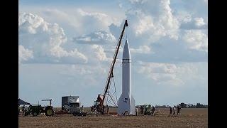 Full scale amateur V2 rocket flight - Worlds large