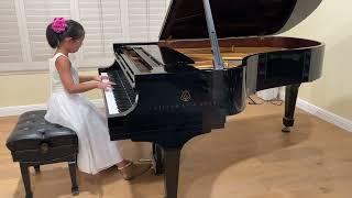 THIRD PRIZE: 2024 International New Star Piano Competition - Group II:  Elena Chen, Age 9 CA Glinka
