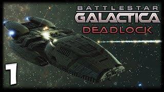 THE FIRST CYLON WAR! Battlestar Galactica Deadlock Gameplay #1