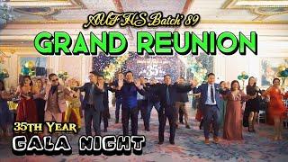 AUF HS Batch '89 Grand Reunion | Gala Night | Grand Palazzo Royale