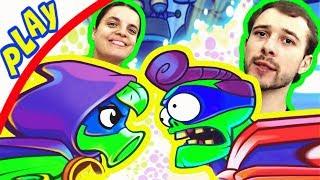 БолтушкА, ПРоХоДиМеЦ и Растения Нашли себе ПРОТИВНИКОВ! #151 - игра Plants vs. Zombies: Heroes