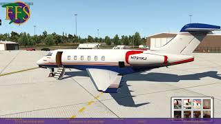 Dden Challenger 300 (KONT - KSFO)