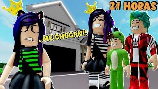 24 HORAS MOLESTANDO A LA GEMELA MALVADA en Brookhaven | Kori Roblox