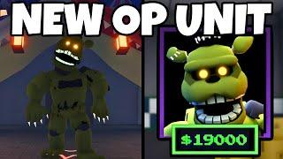 NEW DREADBEAR UNIT IS CRAZY OP! - Roblox Five Nights TD (FNTD)