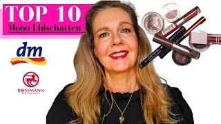 MEINE 10 SCHÖNSTEN MONO-LIDSCHATTEN AUS DER DROGERIE ️ Ü50-Make up ️ Catrice, essence, Manhattan