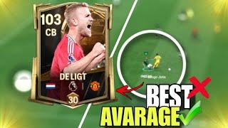 98 BALLON D'OR   DE LIGT IS THE BEST CB IN FC MOBILE || DE LIGT FC MOBILE || BEST CB IN FC MOBILE