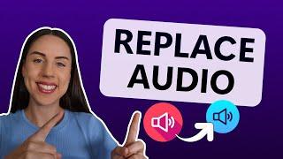 How to replace audio in video