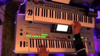 Boney M -  Rasputin COVER played on tyros 3 with organ sounds