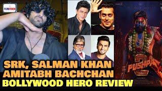 Pushpa 2 Review By BOLLYWOOD HERO | SRK, Salman Khan Stylish Review On Public Demand | Allu Arjun