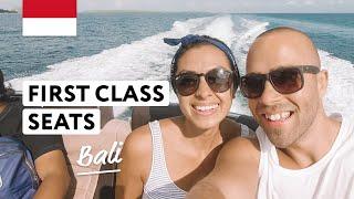 FIRST CLASS boat seats NUSA PENIDA (best island Indonesia)