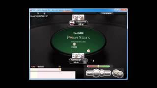 Pokerstars.com - QQ All-In First Hand - QJ Wins