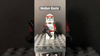 How to Make a Dark Red 104th Clone Trooper in LEGO! #legostarwars #clonetrooper