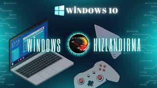 Sadece 8 Dakikada Tüm Detaylarıyla Windows 10 Bilgisayar Hızlandırma ve FPS Arttırma |  2024