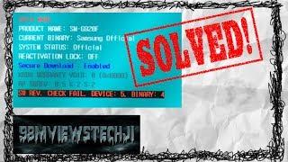 fix sw rev check fail  || samsung odin and z3x flashing error || solved 100% with this simple step