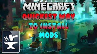 Minecraft Quickest Way To Install Mods (2022)