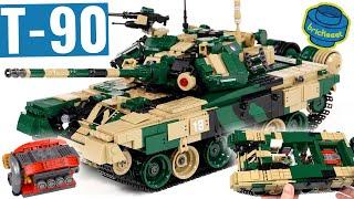 T-90 Modern Russian Main Battle Tank WITH INTERIOR - Panlos 632005 (Speed Build Review)