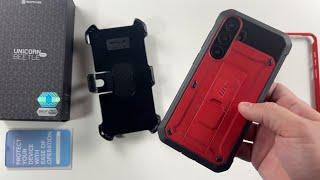 SUPCASE Samsung Galaxy S25 Plus UB Pro 2 In 1 Ruddy Case Demo