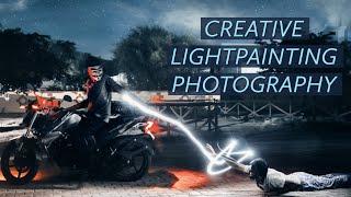 CREATIVE LIGHT PAINTING PHOTOGRAPHY