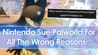 Nintendo sue Palworld for patent infringment over... game mechanics...?