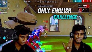 Only English Challenge In Tamil Live #freefire #tamilgaming #tamilgamers #narikoottam #challenge