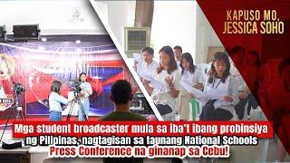 Mga student broadcaster, nagtagisan sa National Schools Press Conference | Kapuso Mo, Jessica Soho