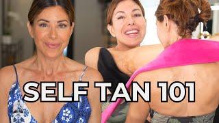 My Self-Tanning Routine: No Stick, No Stink + How I Tan My Face Too | Dominique Sachse