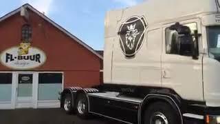 Обзор кабины на новом SCANIA