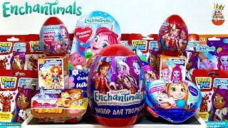 Enchantimals MIX! Surprises, Toys, Cartoon Enchantimals, Kinder Surprise unboxing