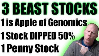 2 Genomic Stocks + 1 Bonus Stock I’m buying NOW!