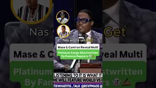 Mase And Cam’ron Reveal Multi Platinum Songs Ghostwritten By Famous Rappers 