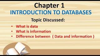 Difference between data and information | introduction to databases in DBMS | by career gate