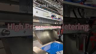 Multi lane Energy protein powder in sachet packaging#machine #packing #shorts #factory