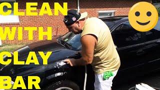 How To Clay Bar Black Paint With No Swirl Marks