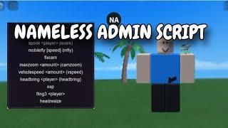 Nameless Admin Script | Pastebin | 200+ Commands