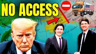 Canada to Block US Free Access to Alaska: Devastating Blow to US Businesses. Trump In FULL Panic