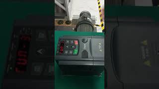 VFD Function Show: GD200A Motor static auto-tuning