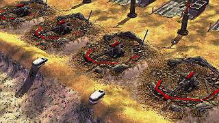 GLA BOSS vs 7 USA BOSS - Command & Conquer Generals Apocalyptic 2.0