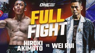 Controversial Kickboxing Fight  Akimoto vs. Wei Rui | Full Fight