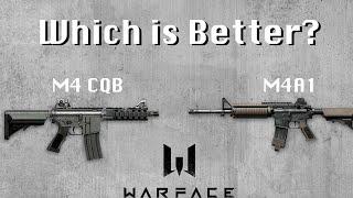 M4A1 vs. M4 CQB | Warface: Which is Better?