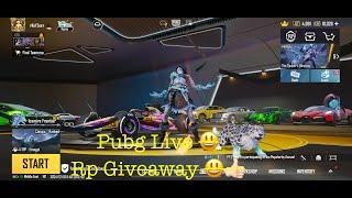 Pubg Gaming Live | Rp Giveaway | Custom Rooms | Heavy Account