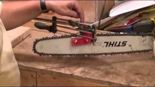 Sharpening your chain saw