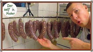 Salami selber machen Teil 1 | Wurst selber herstellen | Lebensmittel selber machen | Der self Maker