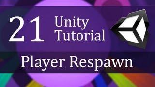 21. Unity Tutorial, Player Respawn - Create a Survival Game