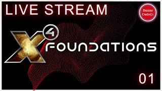 X4 Foundations LIVE 01 - Economic Domination Play Through!  2024 #x4games #x4foundations