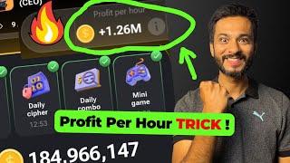 Boost Your Profit Per Hour | Hamster Kombat me Profit Per Hour Kaise Badhaye