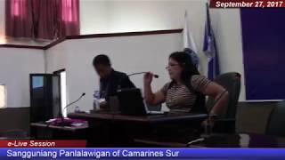 59th Regular Session September 27, 2017 part 1
