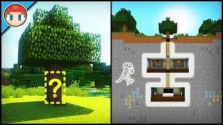 Minecraft: How to Build a Secret Base Tutorial (#3) - Easy Hidden House