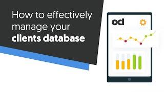 How to effectively manage your clients database?