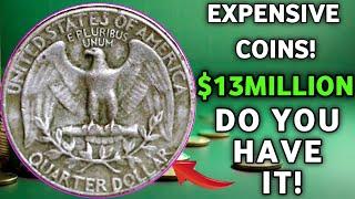 Top 5 Most Expensive Washington Quarters Worth Millions - Rare Coins Revealed!